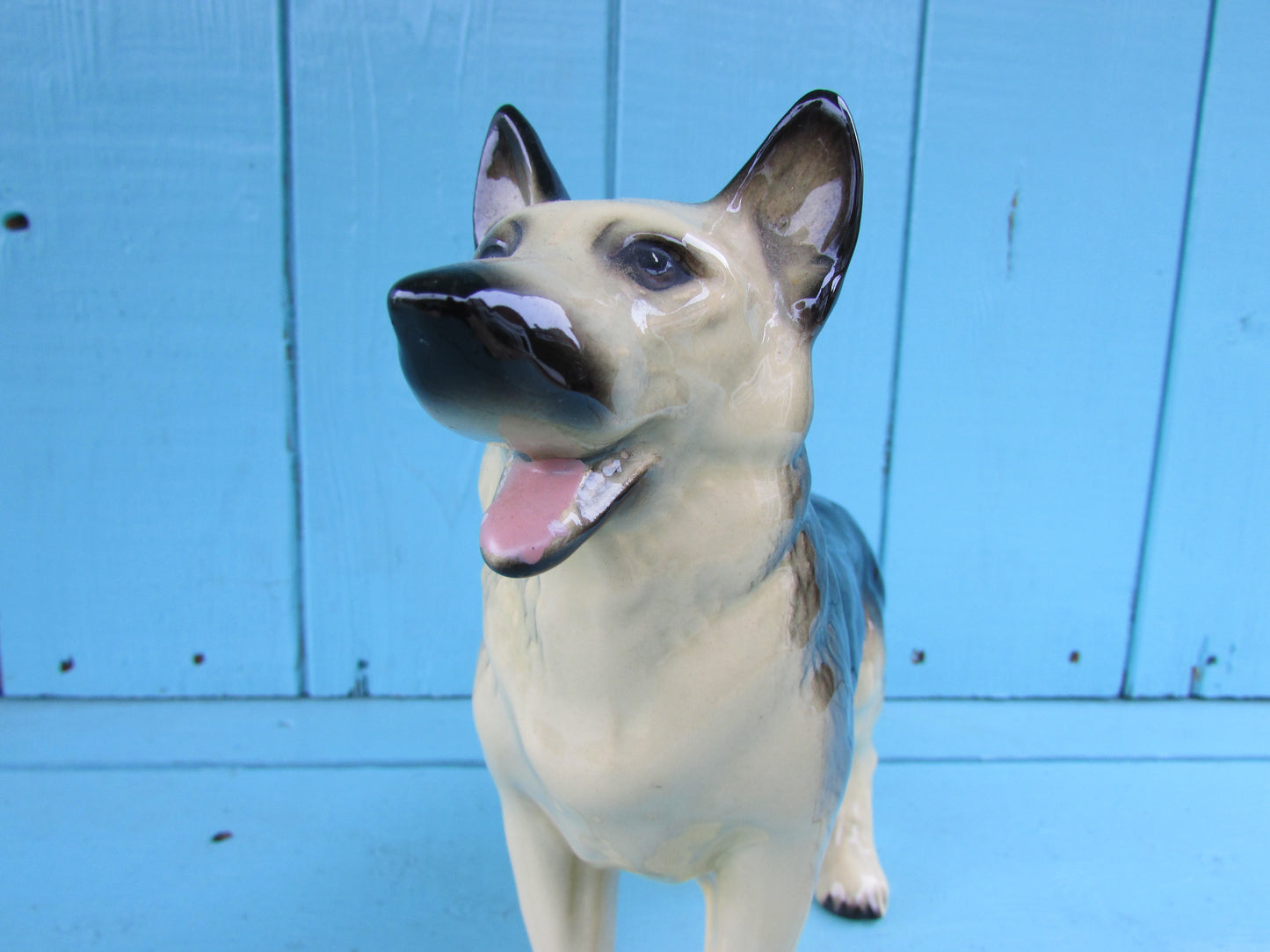 Vintage Coopercraft England ceramic German Shepherd/Alsatian