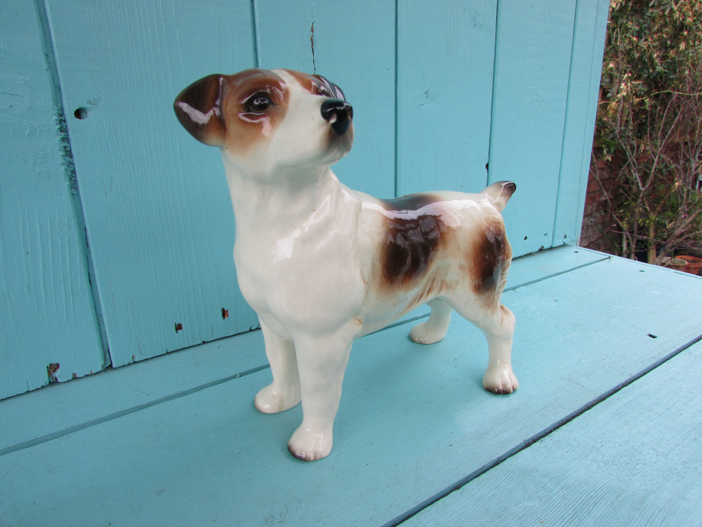 Vintage Coopercraft England ceramic Jack Russell