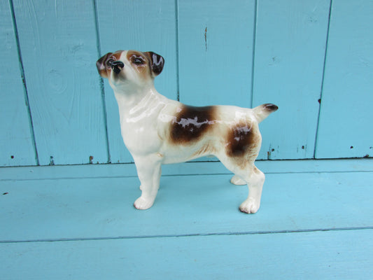 Vintage Coopercraft England ceramic Jack Russell