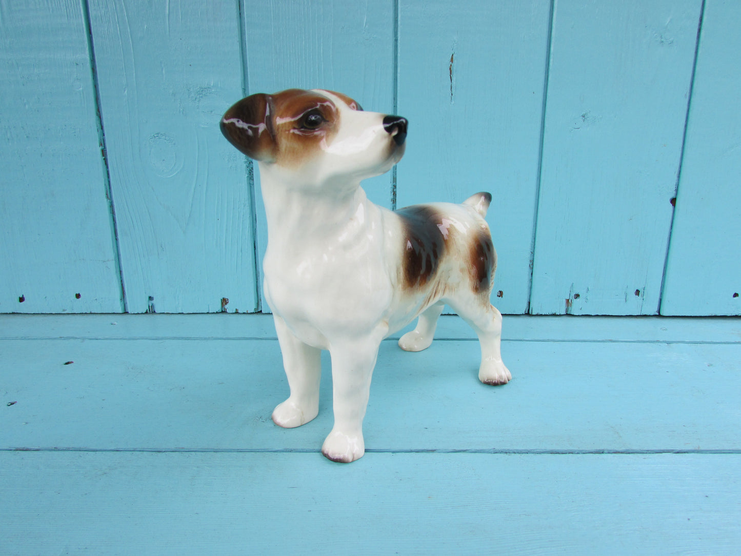 Vintage Coopercraft England ceramic Jack Russell