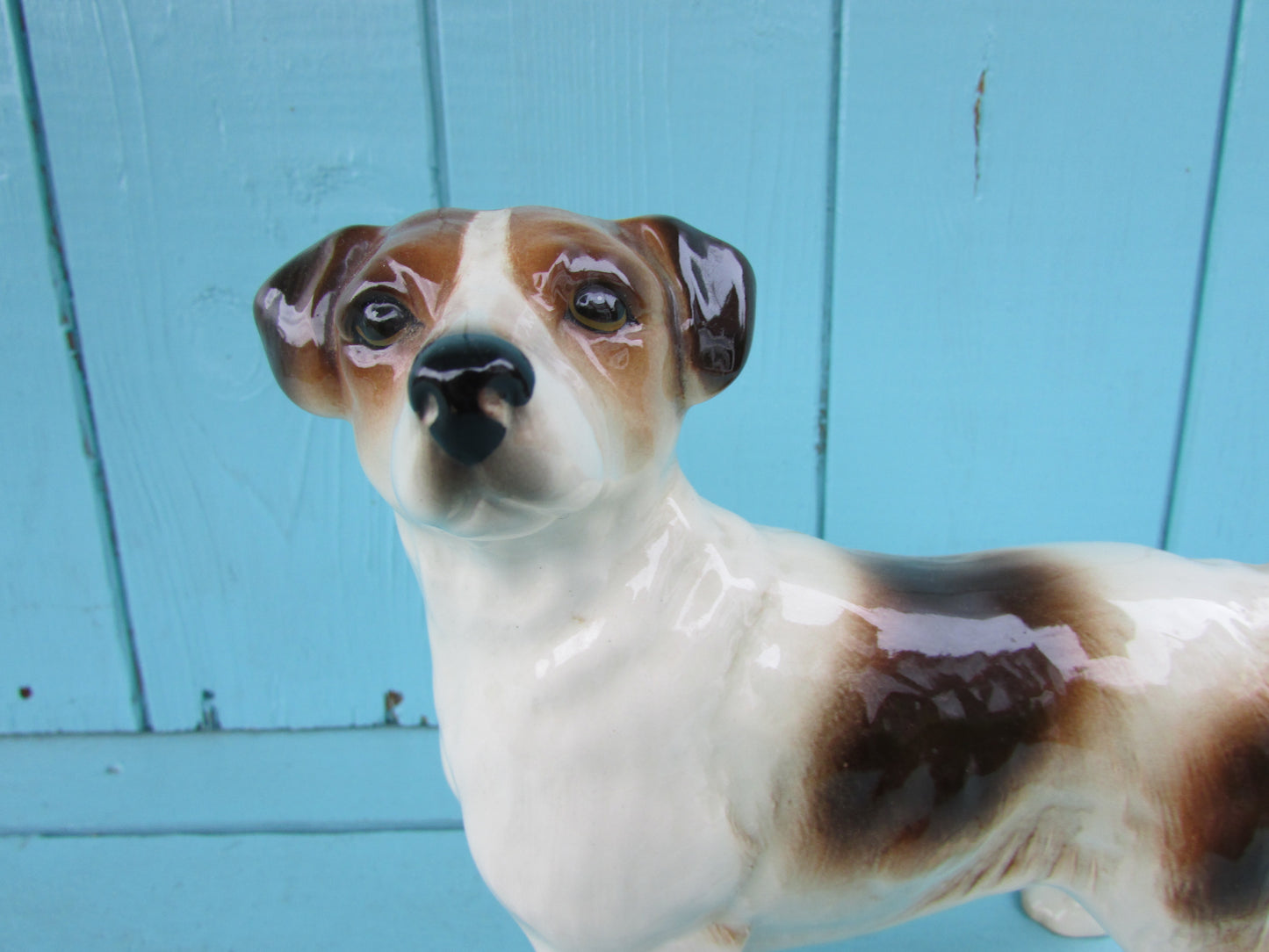 Vintage Coopercraft England ceramic Jack Russell