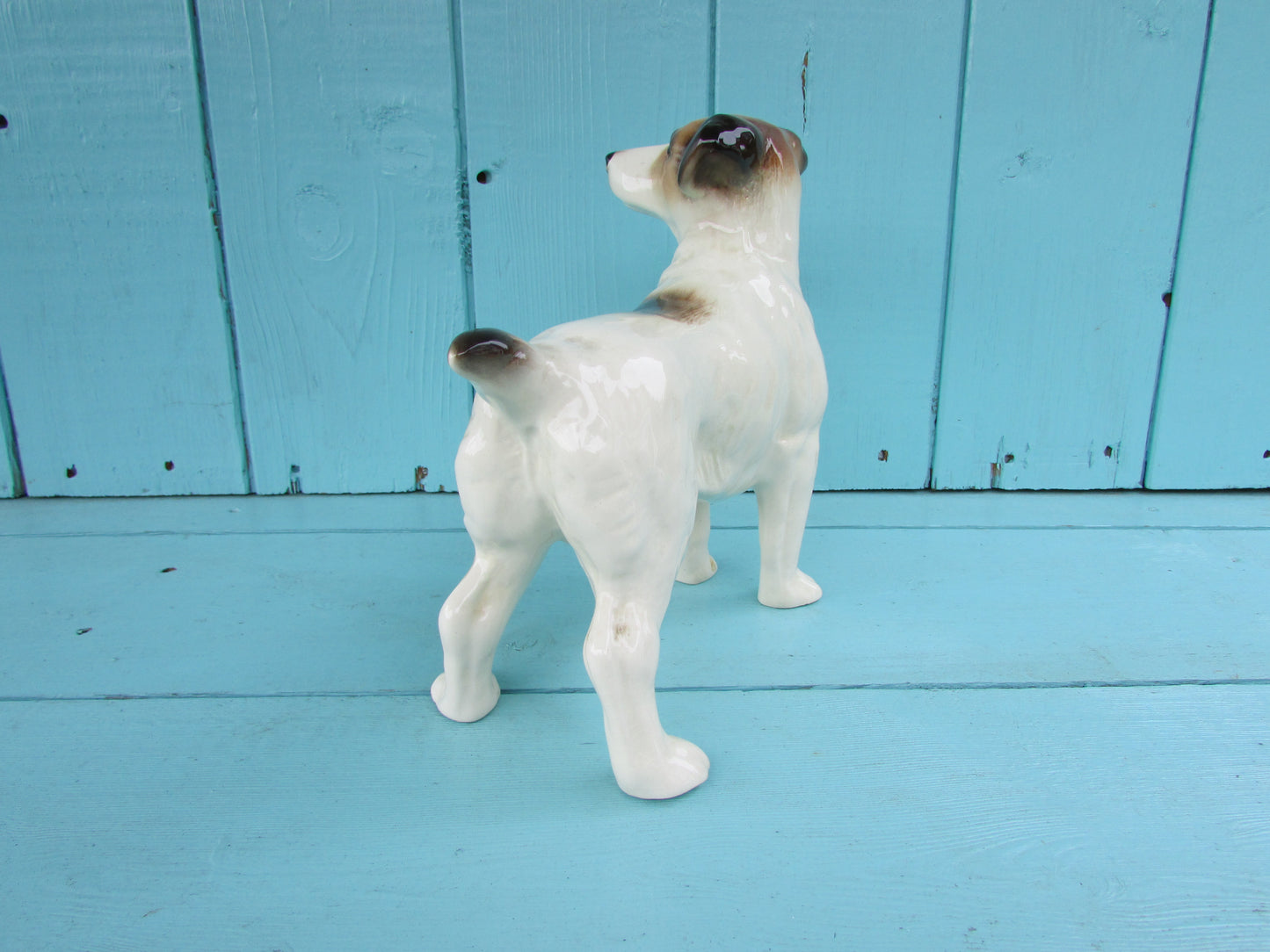 Vintage Coopercraft England ceramic Jack Russell