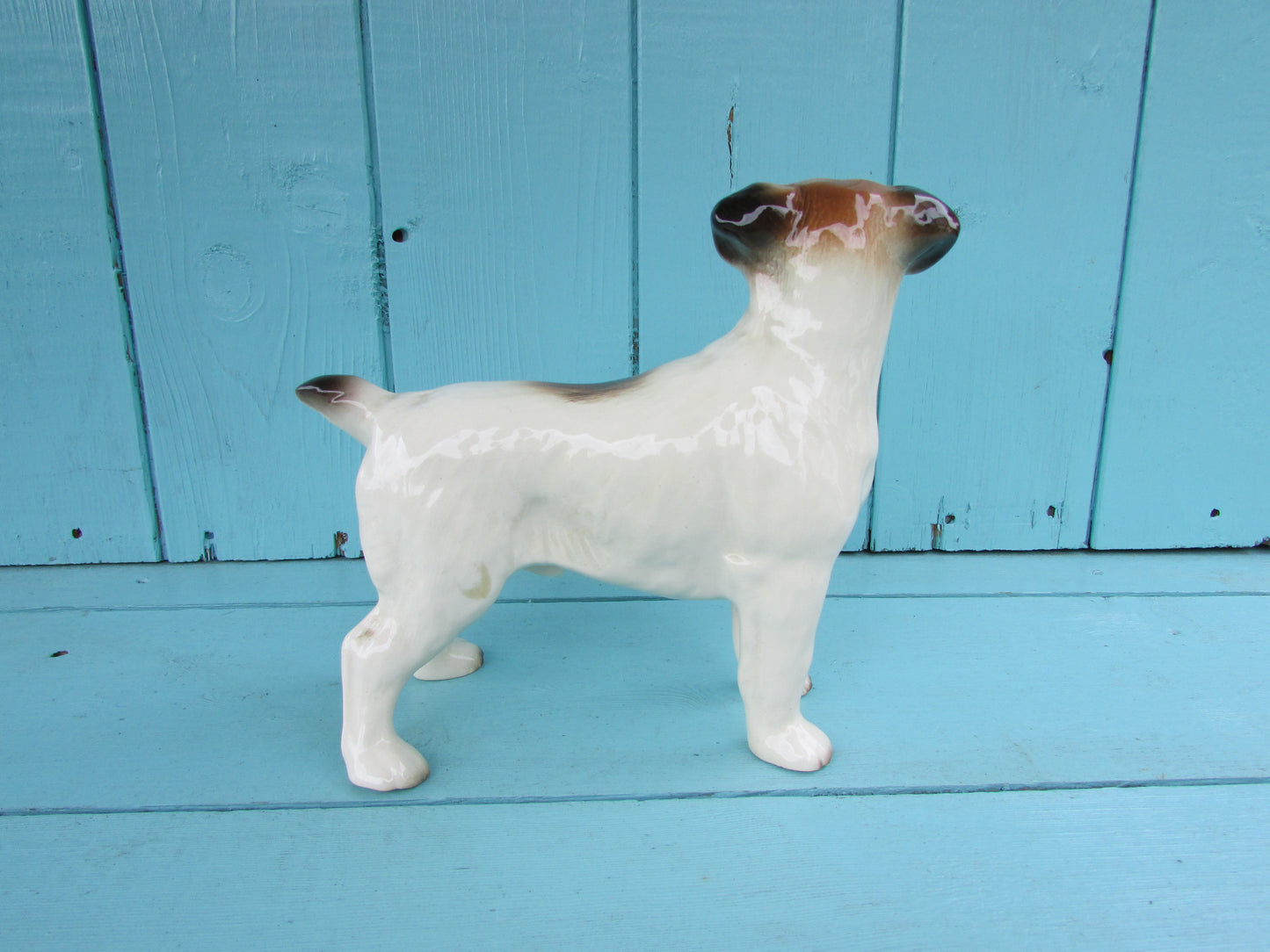 Vintage Coopercraft England ceramic Jack Russell
