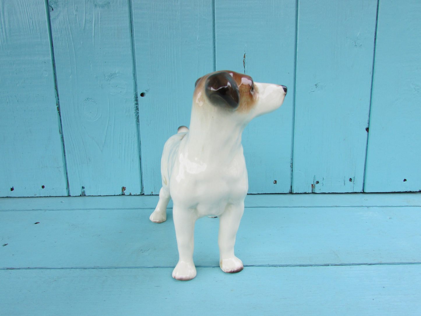 Vintage Coopercraft England ceramic Jack Russell
