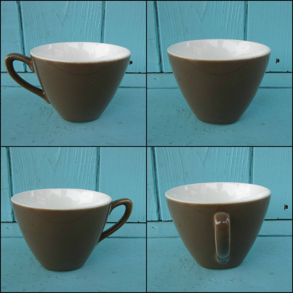 1962 Midwinter Stylecraft 'Brown Rose' tea set