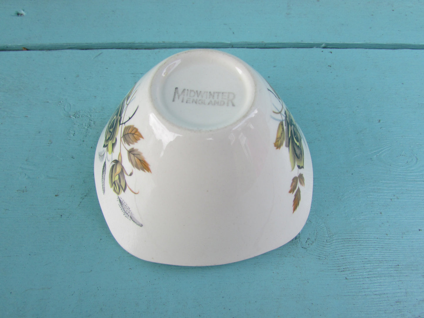 1962 Midwinter Stylecraft 'Brown Rose' tea set