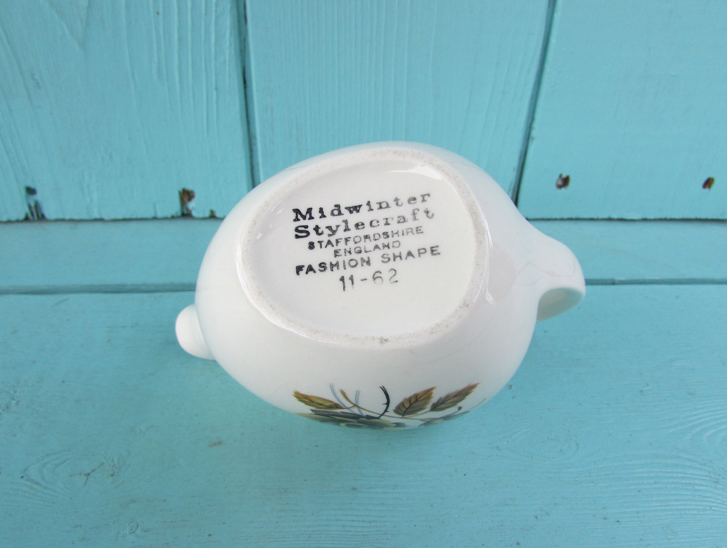 1962 Midwinter Stylecraft 'Brown Rose' tea set