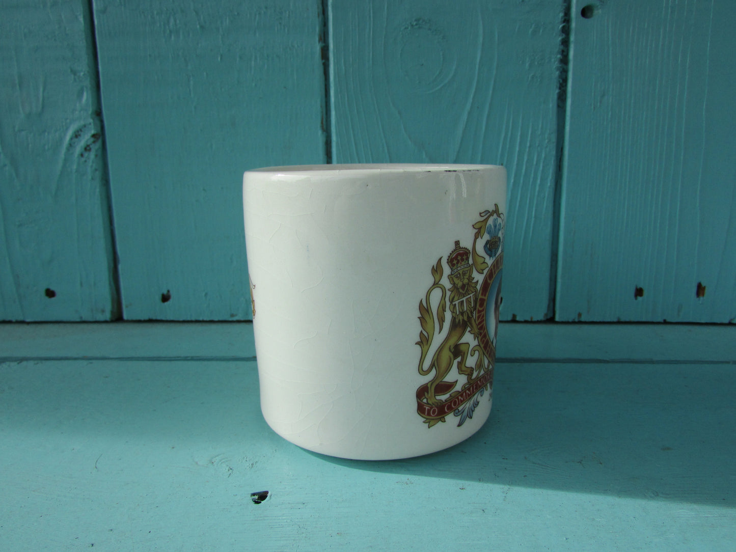 1981 Arthur Wood Prince Charles & Lady Diana Spencer Royal Wedding commemorative mug