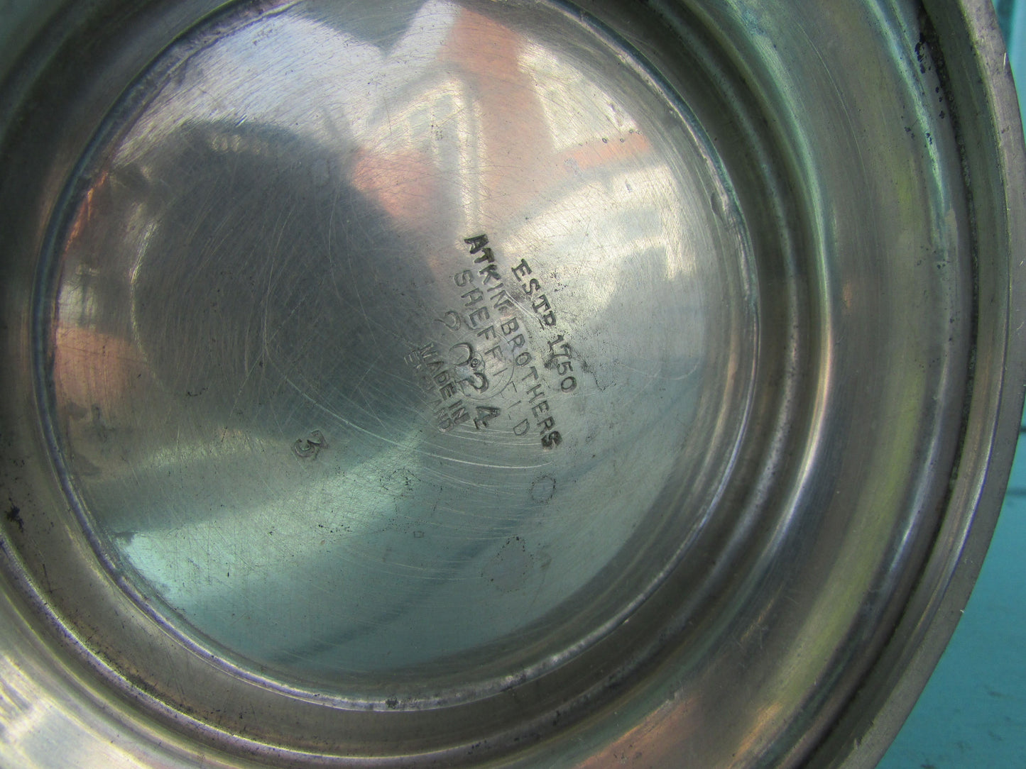 Early 20th Century Atkin Brothers Sheffield 2024 pewter tankard