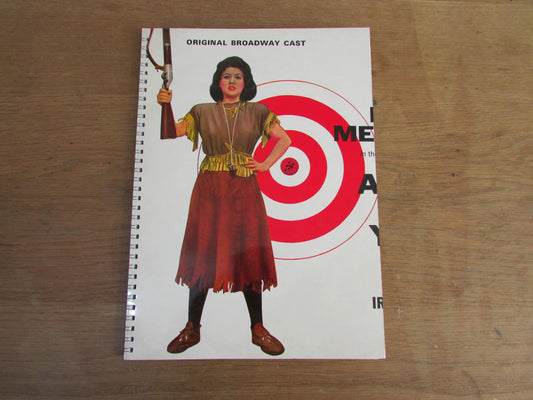 Home-made A4 wire-bound sketchbook using 100% recycled 140gsm Cartridge Paper, Annie Get Your Gun