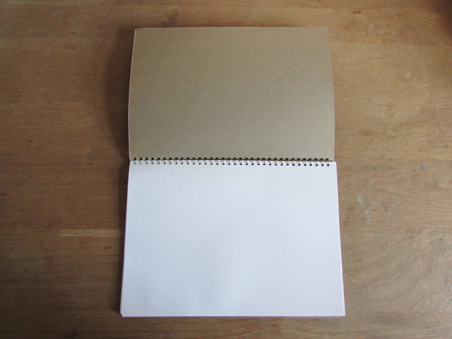Home-made A4 wire-bound sketchbook using 100% recycled 140gsm Cartridge Paper, Mersey Hits