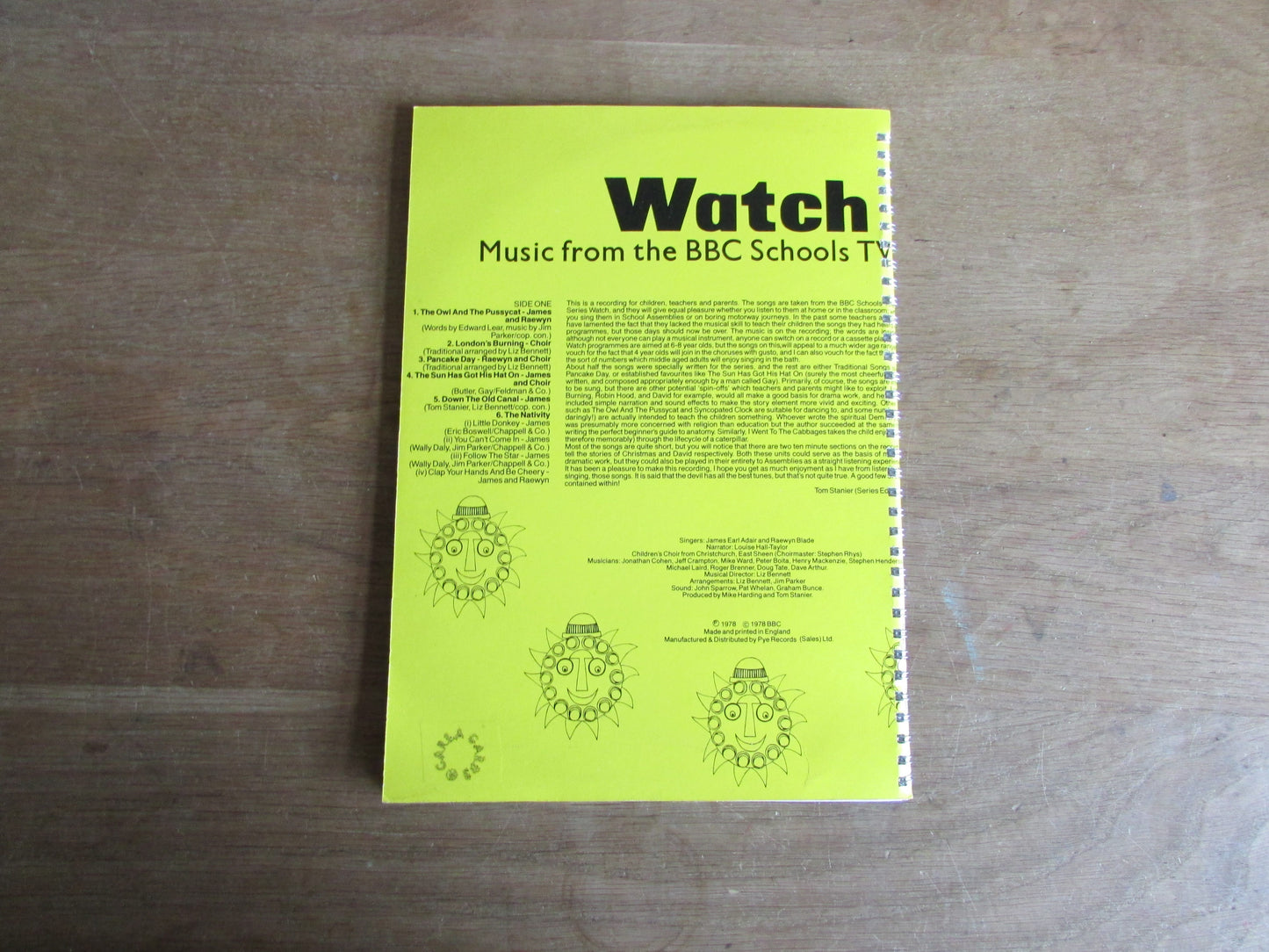 Home-made A4 wire-bound sketchbook using 100% recycled 140gsm Cartridge Paper, BBC Watch