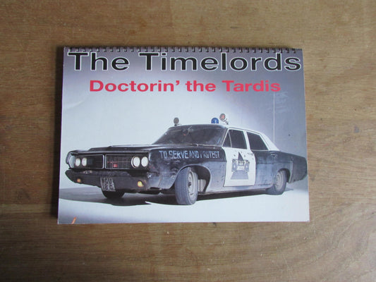 Home-made A4 wire-bound sketchbook using 100% recycled 140gsm Cartridge Paper, The Timelords