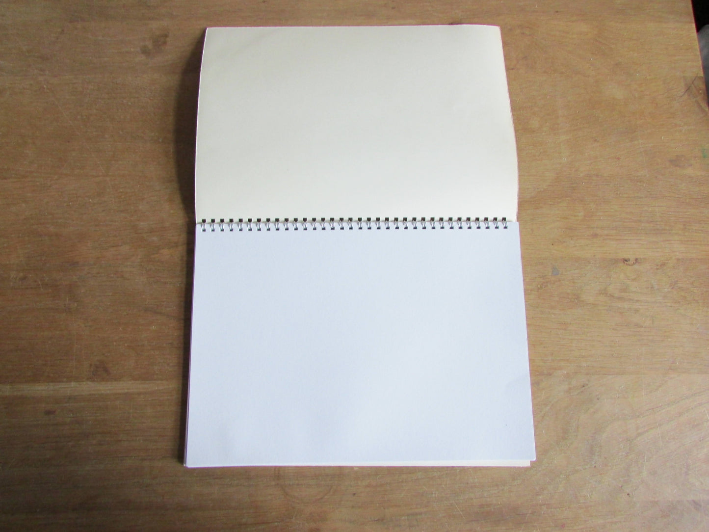 Home-made A4 wire-bound sketchbook using 100% recycled 140gsm Cartridge Paper, The Timelords