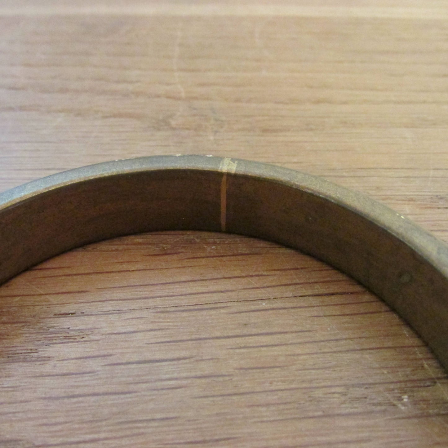 1950s resin set faux jewelled celluloid bangle