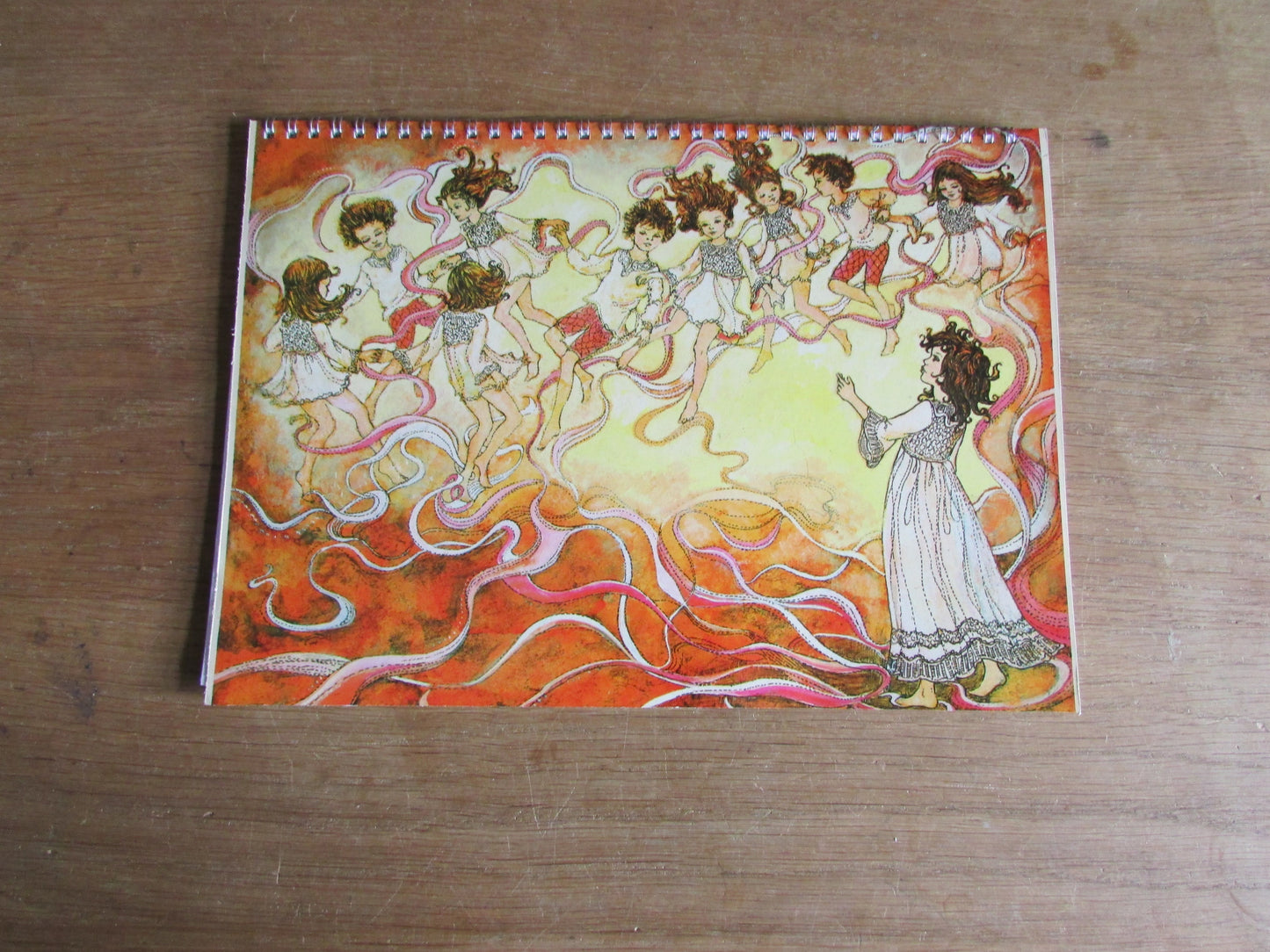 Home-made A4 wire-bound notebook, 30 sheets lined paper, Mahler's Fourth Symphony