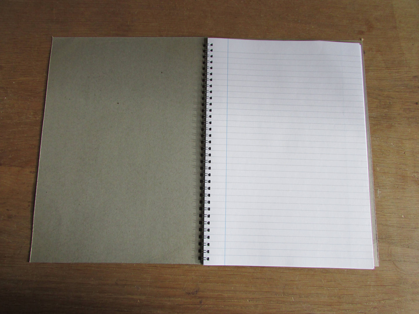 Home-made A4 wire-bound notebook, 30 sheets lined paper, The Eddy Duchin Story