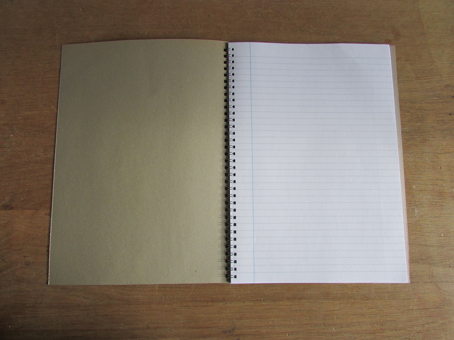 Home-made A4 wire-bound notebook, 30 sheets lined paper, Mahler's Fourth Symphony