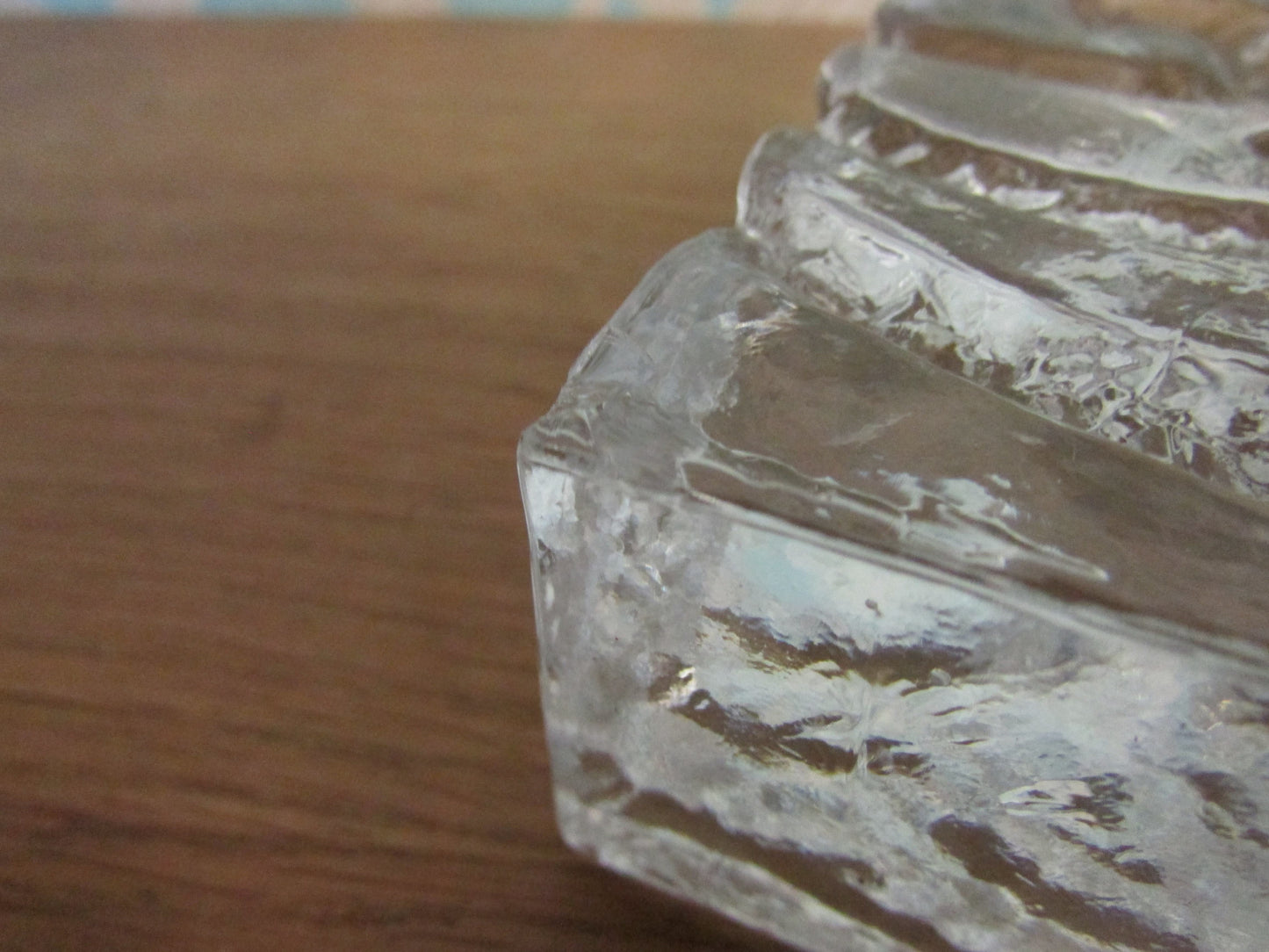 1970s Ingrid 'Solifleur Blockkristall Zweigvase' bud/stem vase