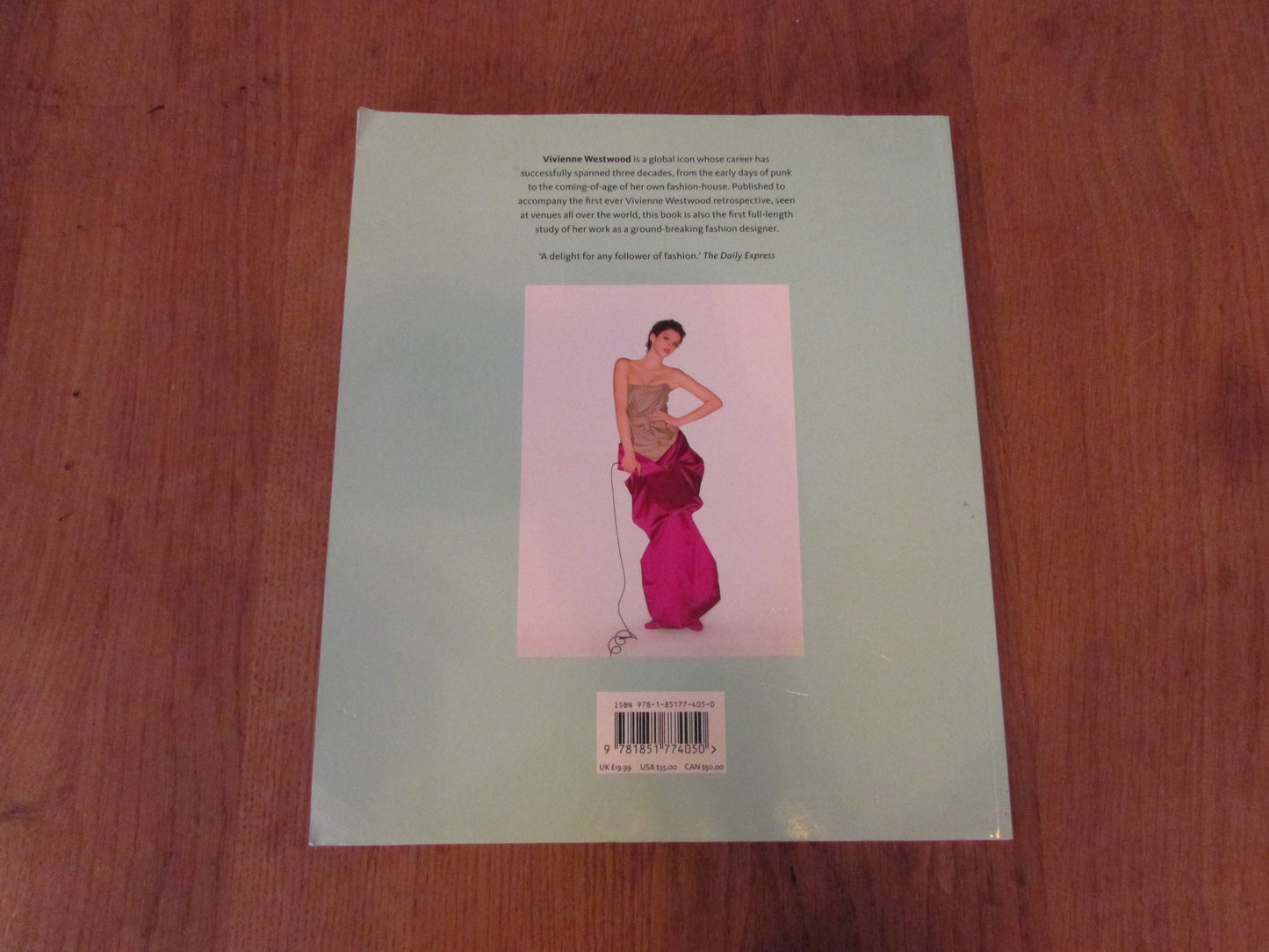 Vivienne Westwood, by Claire Wilcox for V&A Publications (Softback, 2018)