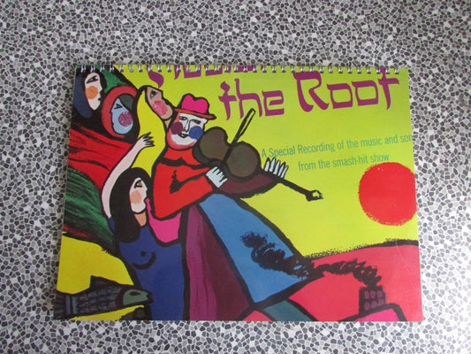 Home-made A4 wire bound sketchbook using 130gsm Cartridge Paper, Fiddler on The Roof