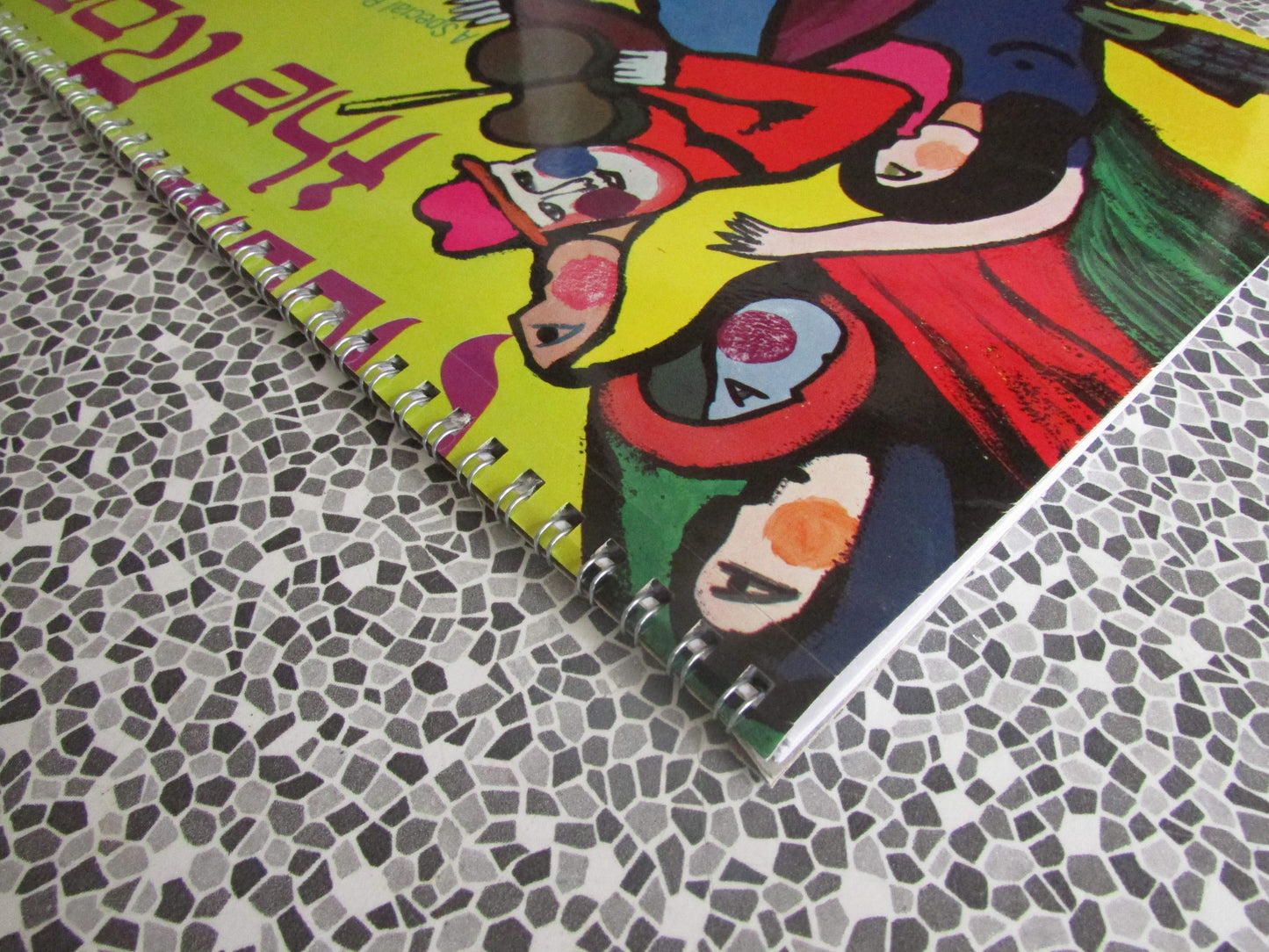 Home-made A4 wire bound sketchbook using 130gsm Cartridge Paper, Fiddler on The Roof