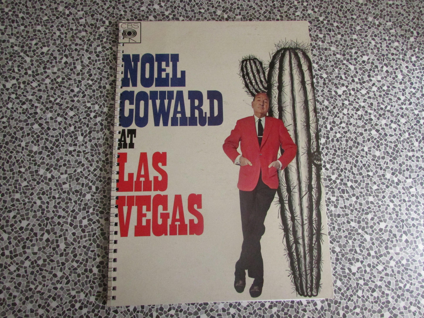 Home-made A4 wire bound sketchbook using 130gsm Cartridge Paper, Noel Coward