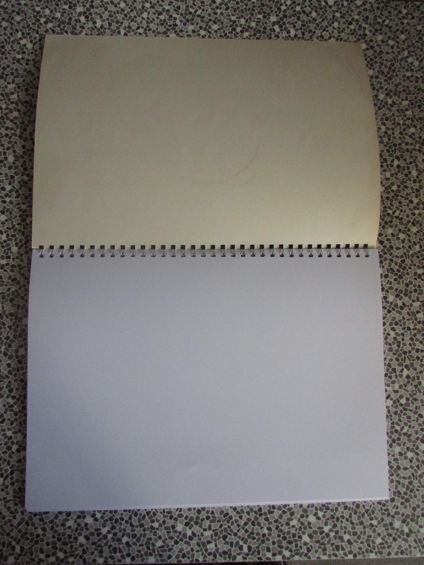 Home-made A4 wire bound sketchbook using 170gsm Acid Free Cartridge Paper, Charlie Kunz