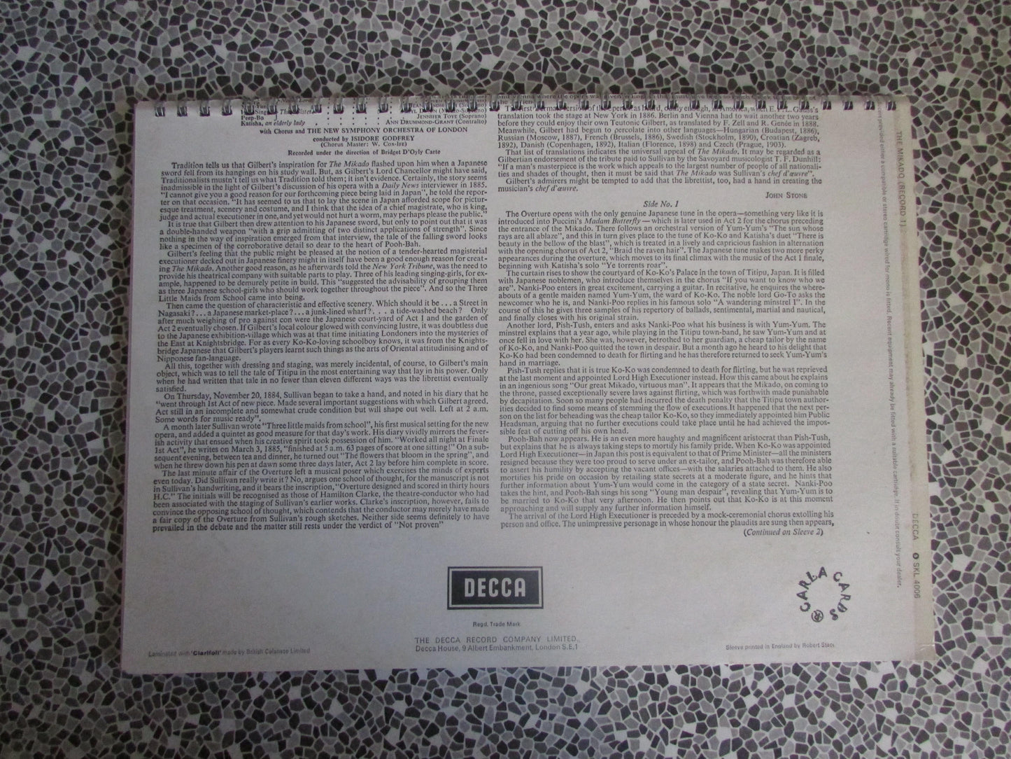 Home-made A4 wire bound sketchbook using 170gsm Acid Free Cartridge Paper, The Mikado