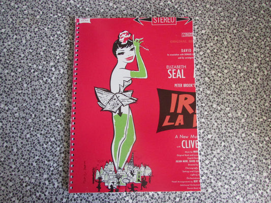 Home-made A4 wire bound sketchbook using 170gsm Acid Free Cartridge Paper, Irma la Douce