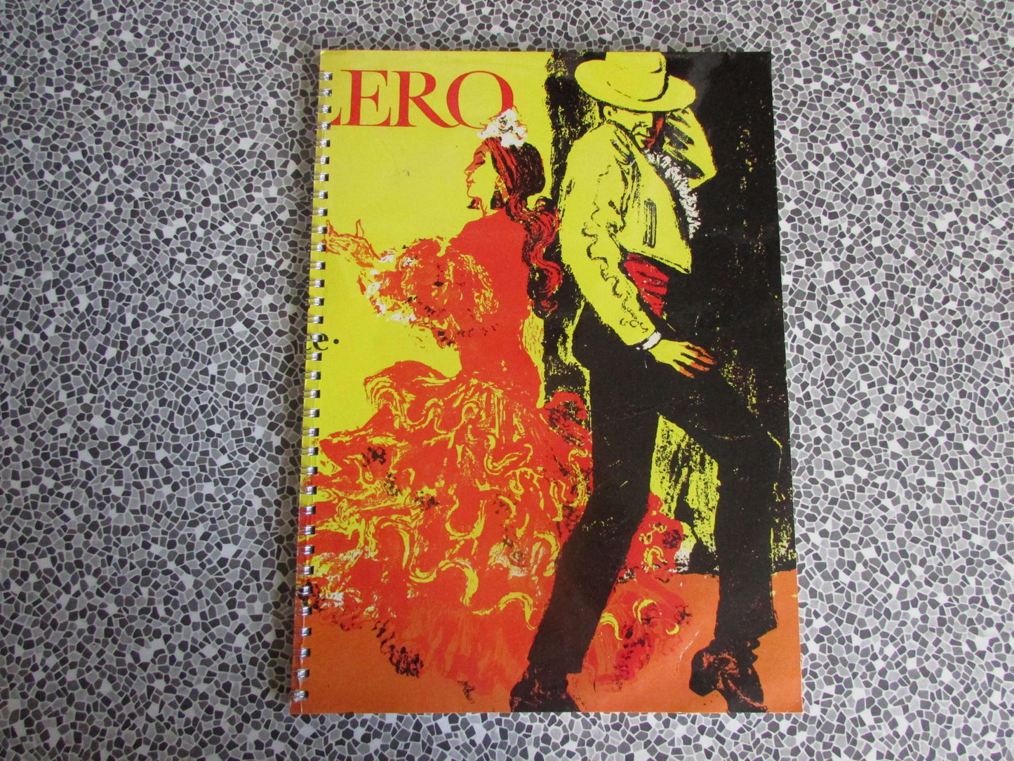 Home-made A4 wire bound sketchbook using 130gsm Cartridge Paper, Bolero