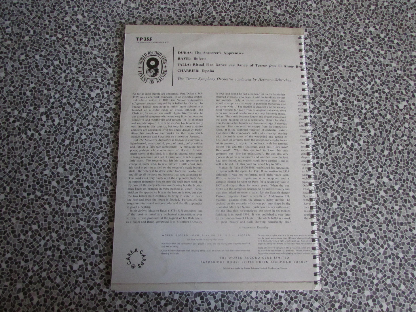 Home-made A4 wire bound sketchbook using 130gsm Cartridge Paper, Bolero