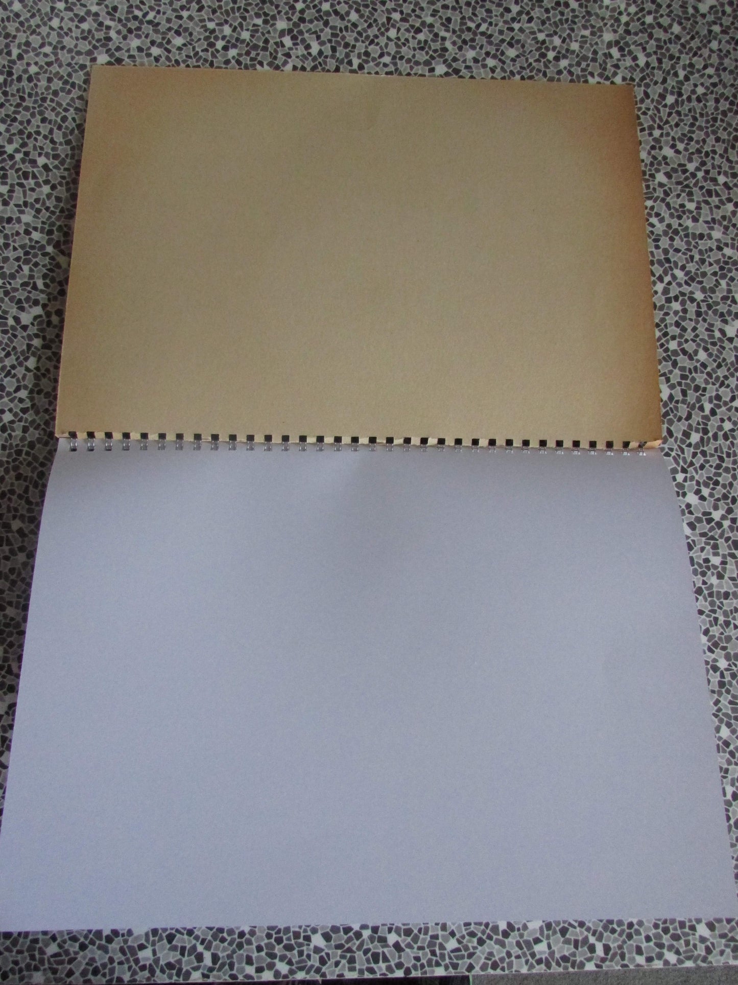 Home-made A4 wire bound sketchbook using 170gsm Acid Free Cartridge Paper, TV Western Themes