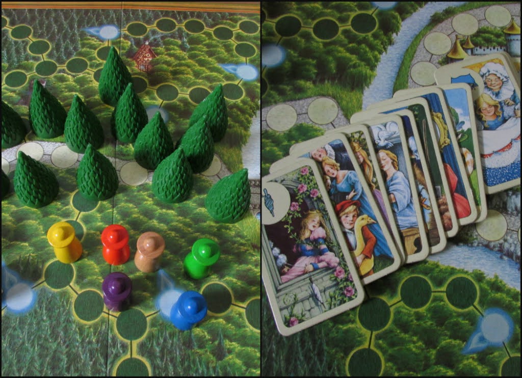 1982 Ravensberg Enchanted Forest fantasy board game (see description below)