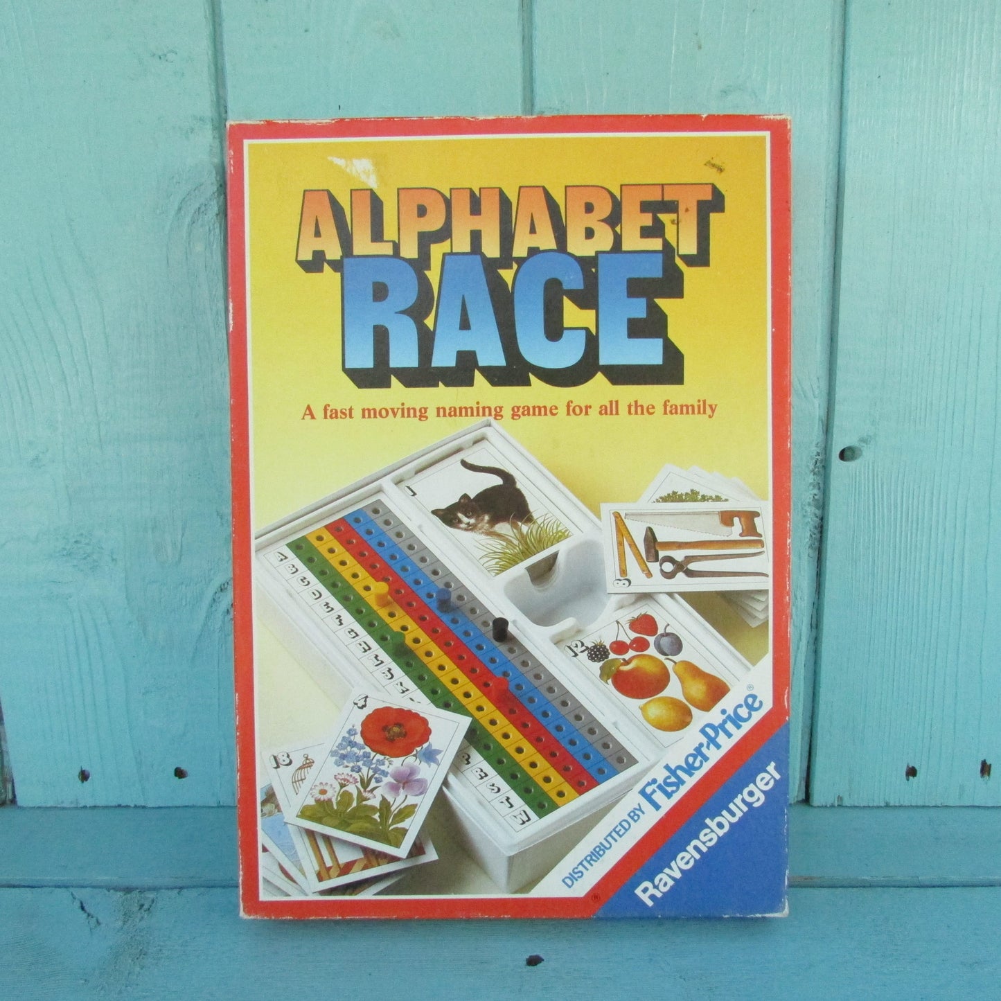 1986 Ravensburger/Fisher-Price Alphabet Race word game