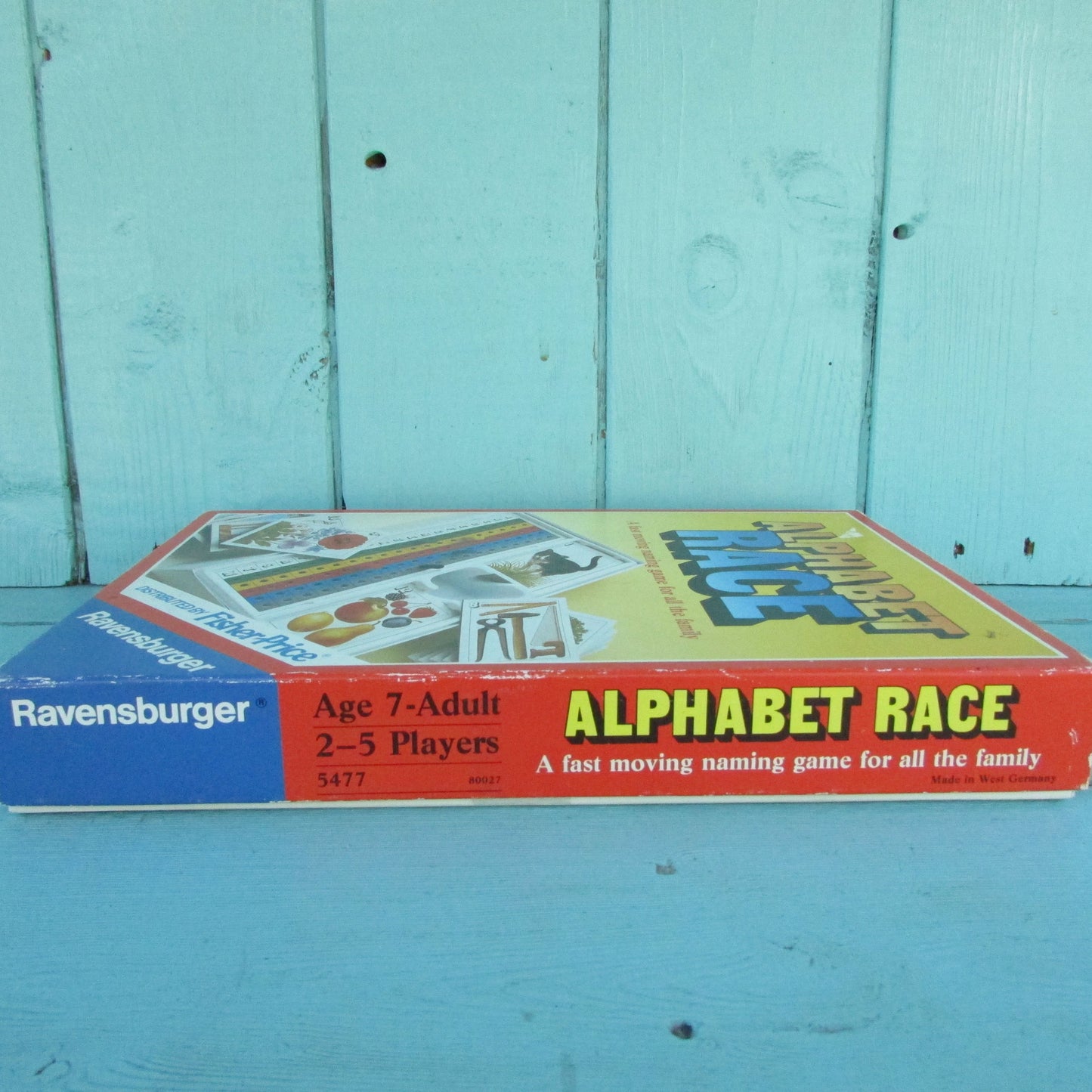 1986 Ravensburger/Fisher-Price Alphabet Race word game