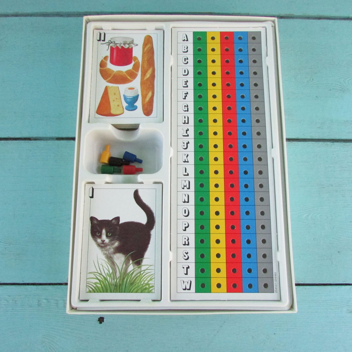 1986 Ravensburger/Fisher-Price Alphabet Race word game