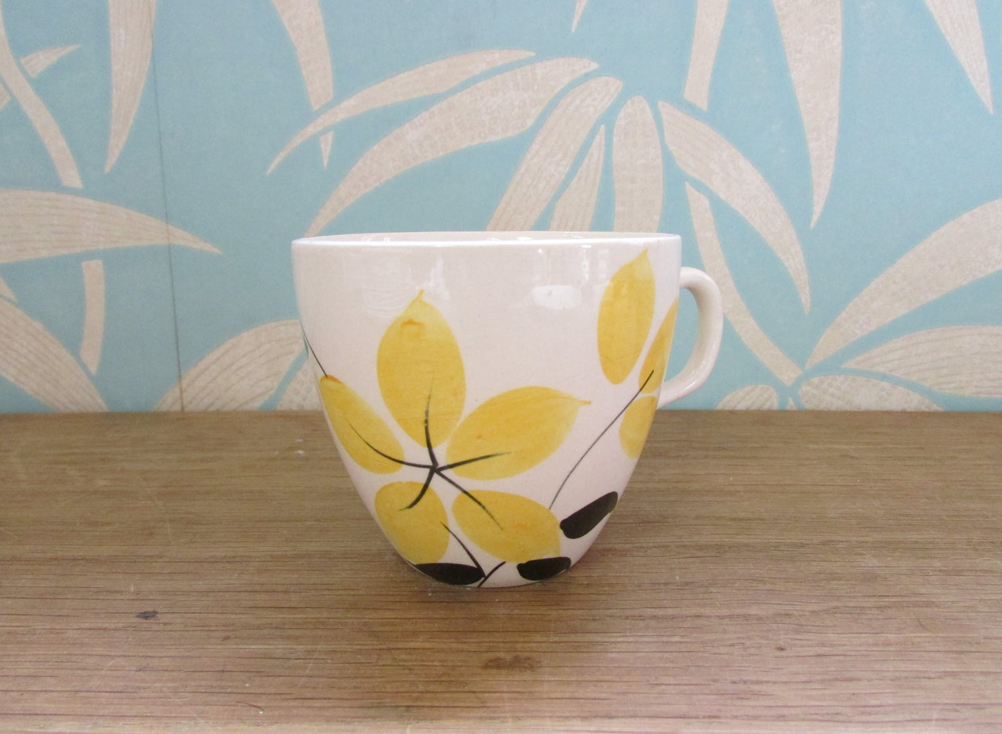 Rare vintage Royal Tudorware Barker Bros yellow flower motif teaset