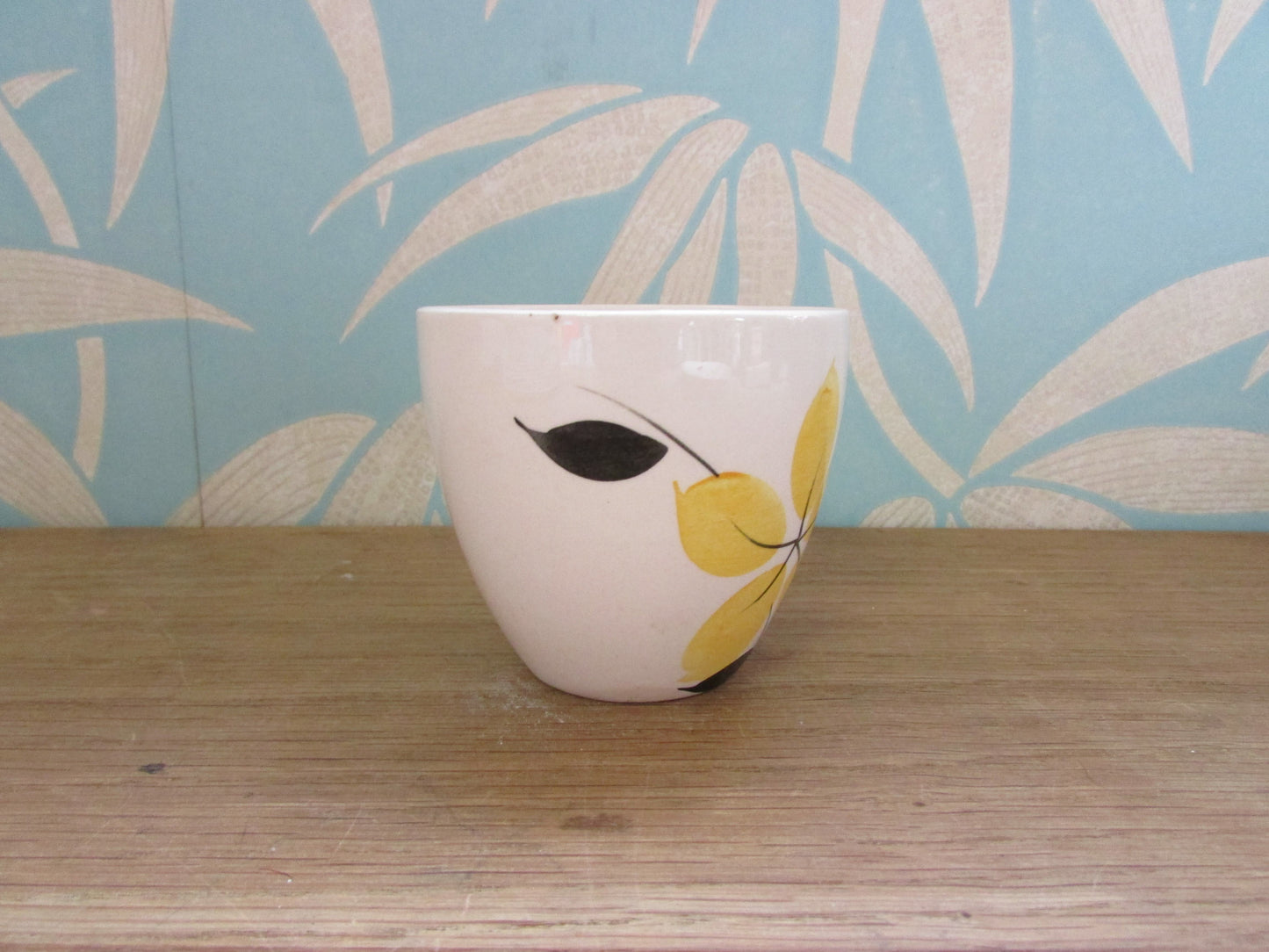 Rare vintage Royal Tudorware Barker Bros yellow flower motif teaset