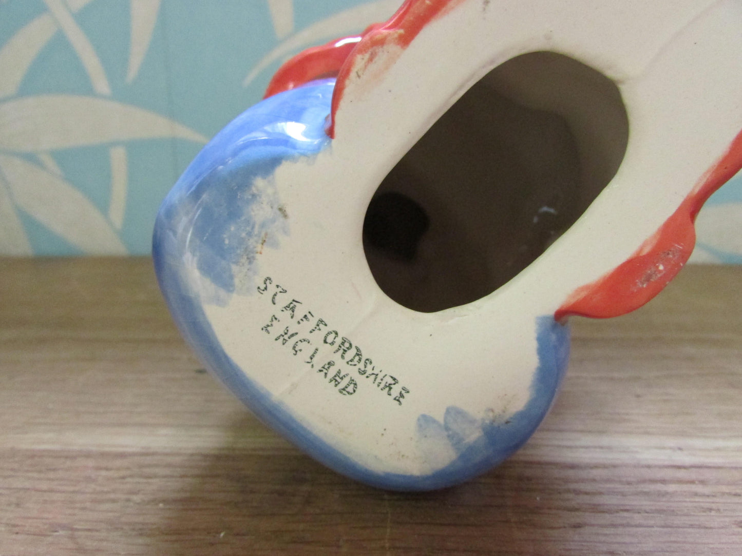 Staffordshire England ceramic Minnie Mouse, & Goofy figurines