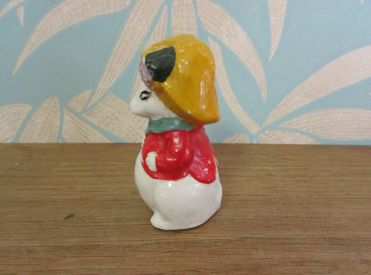 Vintage ceramic hand-painted mice salt & pepper set