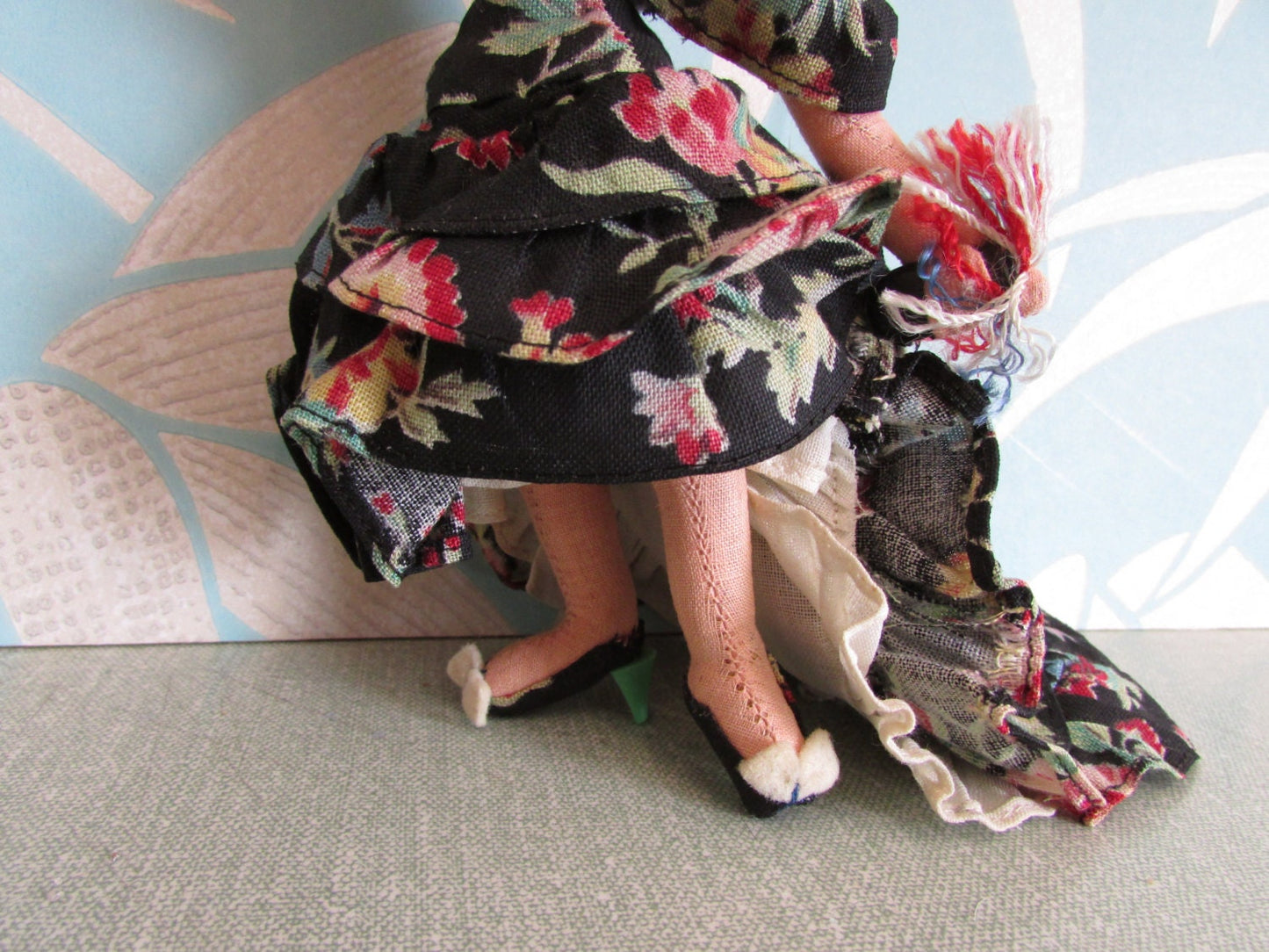 Rare & very collectable vintage Layna Flamenco dancer art doll, made in Barcelona