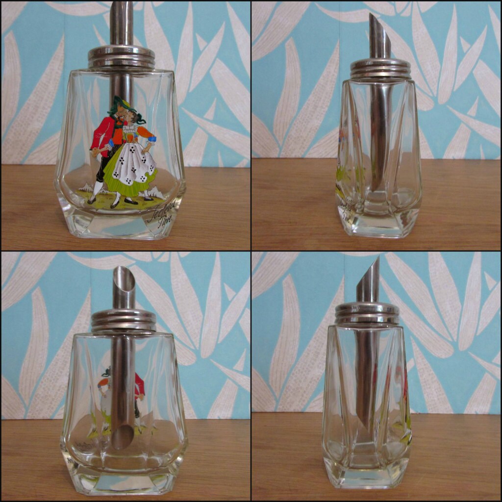Vintage Seefeld Tirol Austria touristware handpainted sugar pourer