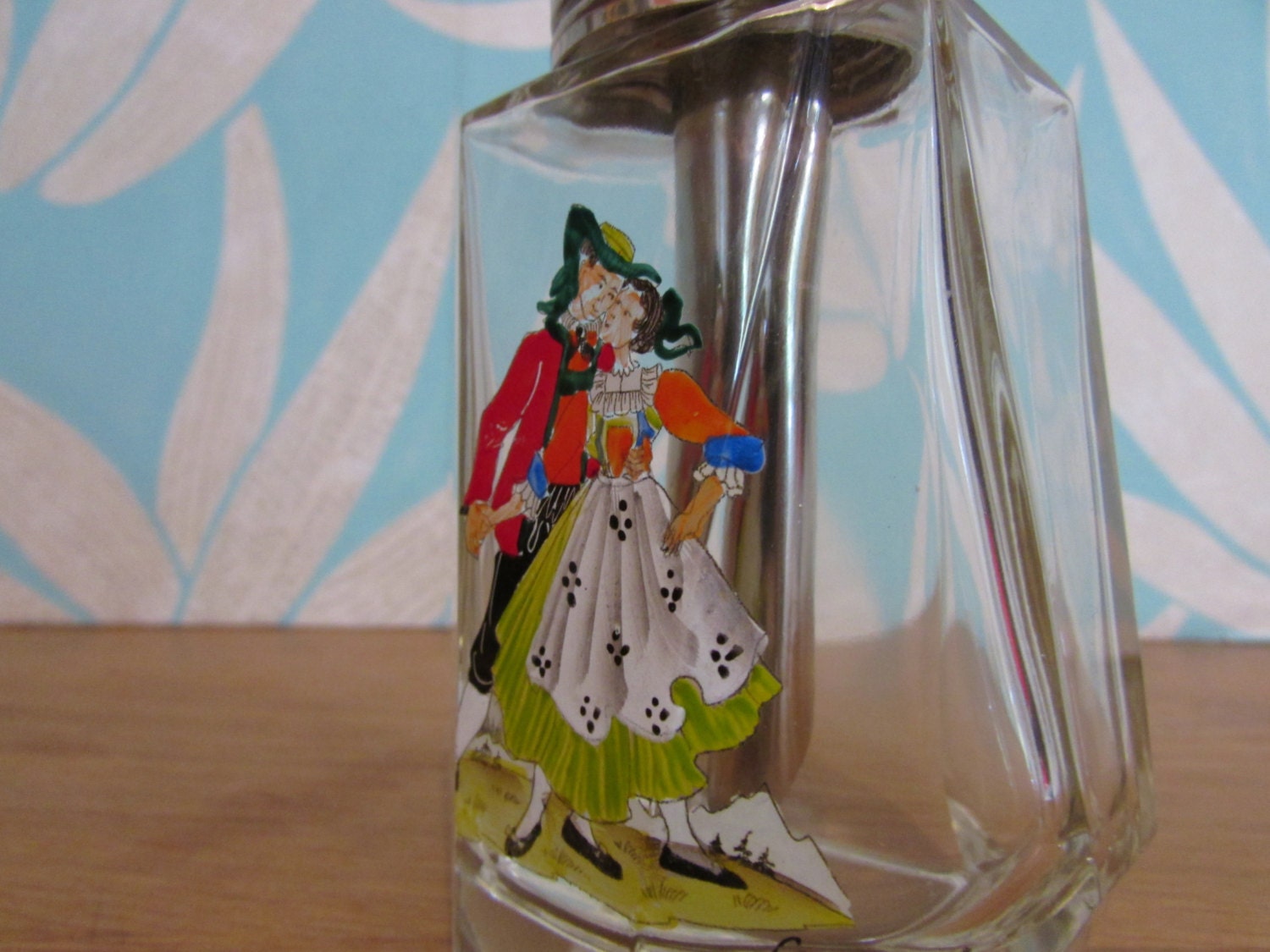 Vintage Seefeld Tirol Austria touristware handpainted sugar pourer