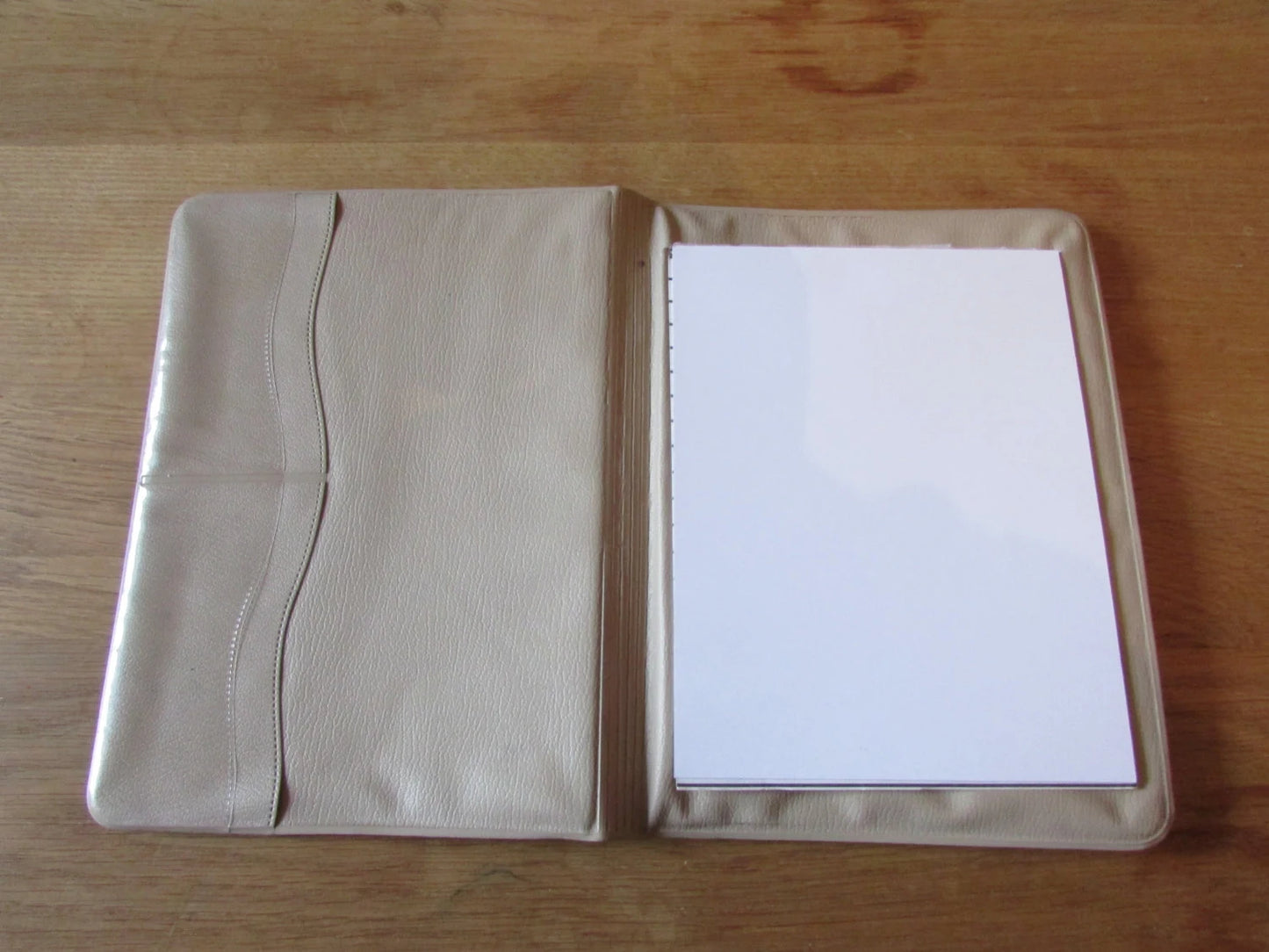 1960s musical instruments motif writing case/letter wallet