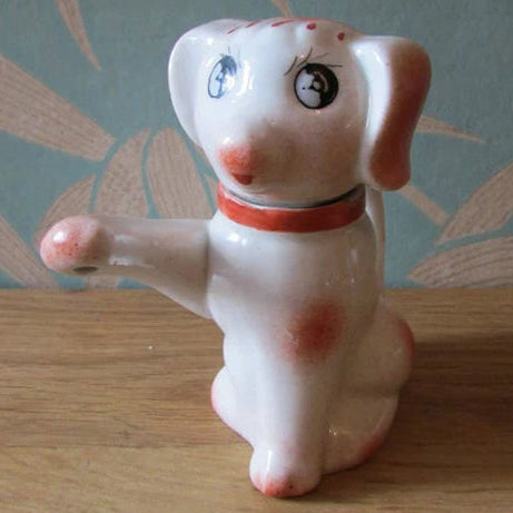 circa. 1950s ceramic puppy/dog teapot, made in China