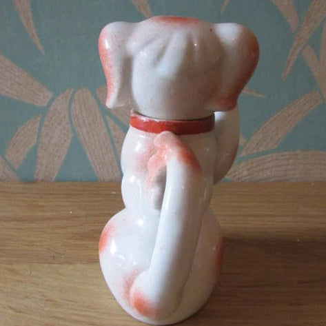 circa. 1950s ceramic puppy/dog teapot, made in China