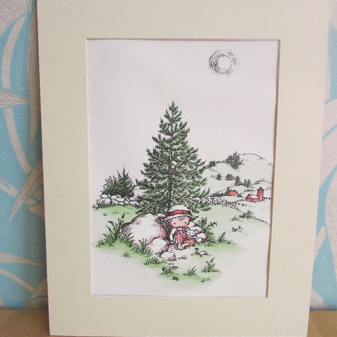Collectable Joan Walsh Anglund print from "Love is a Special Way of Feeling" #3