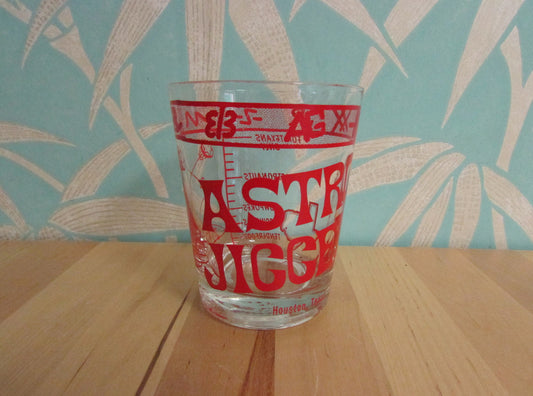 Vintage Astro Jigger large shot glass