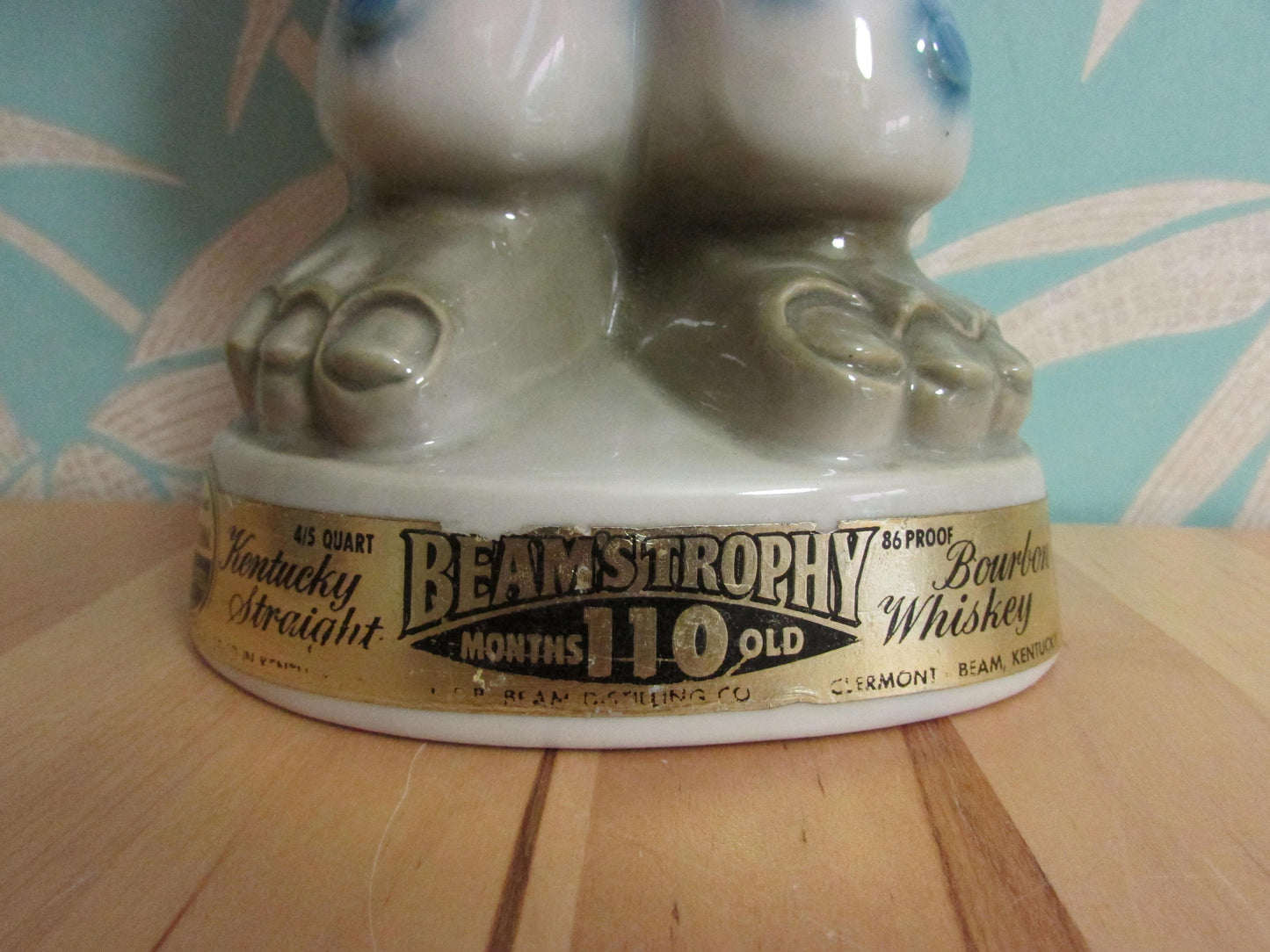 1968 Jim Bean Donkey Beamstrophy whisky decanter